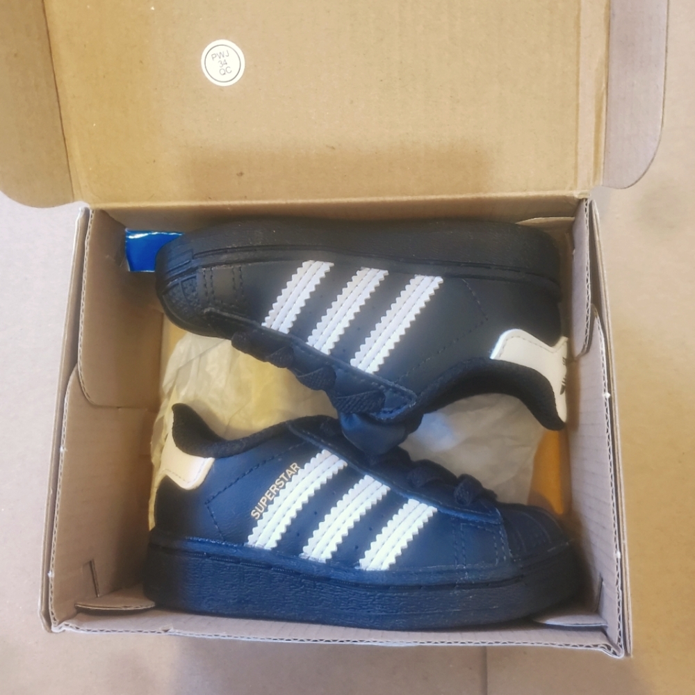 Adidas Superstar Shelltops Toddler Size 4K